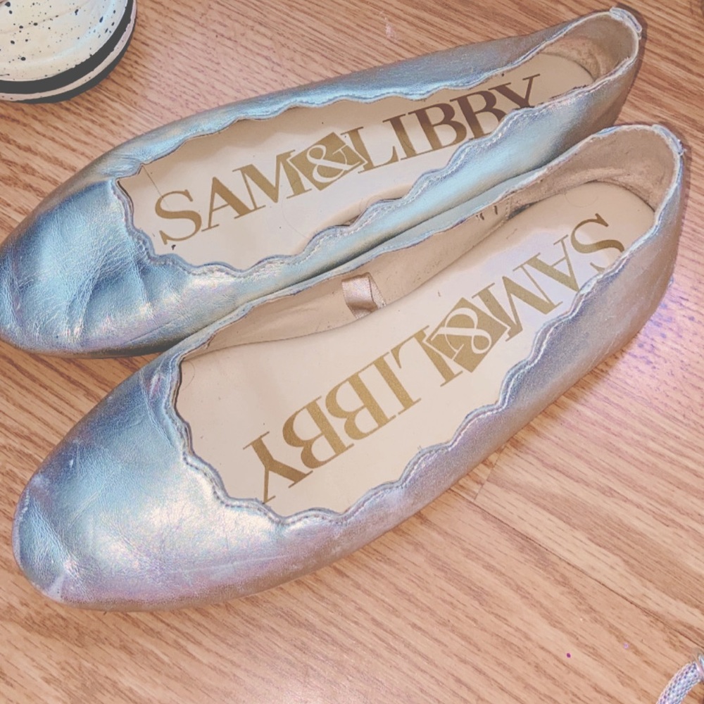 Size 8 Sam and Libby Flats